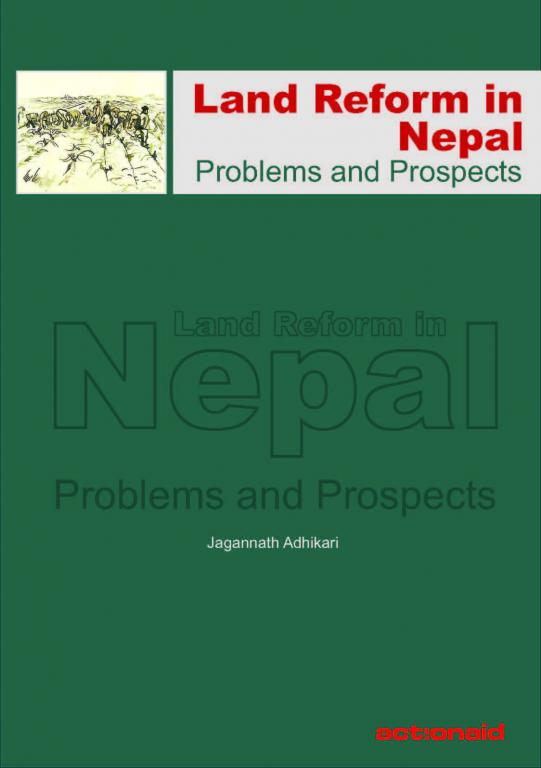 Land Reform in Nepal ActionAid Nepal